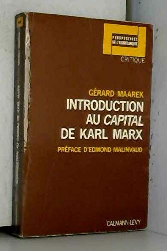 Introduction au Capital de Karl Marx : un essai de formalisation book