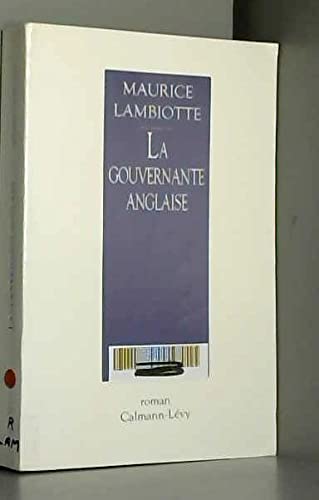 La Gouvernante anglaise book