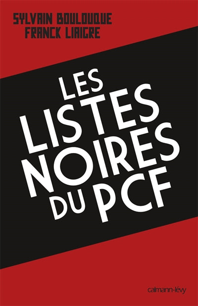 Product Image: Les listes noires du PCF