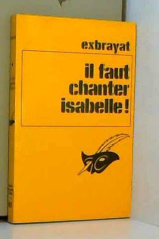 Il faut chanter, Isabelle ! Books