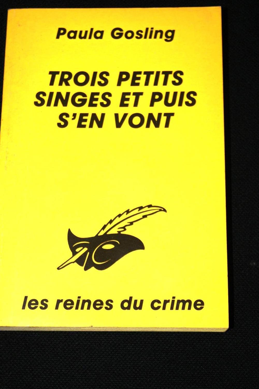 Trois petits singes et puis s'en vont book