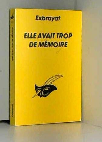Elle avait trop de mémoire (Le Masque) Books