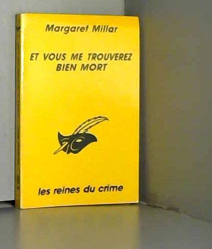 Et vous me trouverez bien mort book