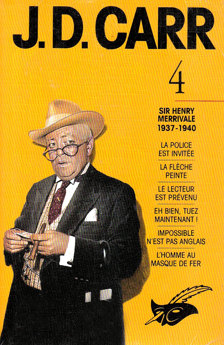 J.D. Carr intégrale: Volume 4, Sir Henry Merrivale (1937-1940) Books