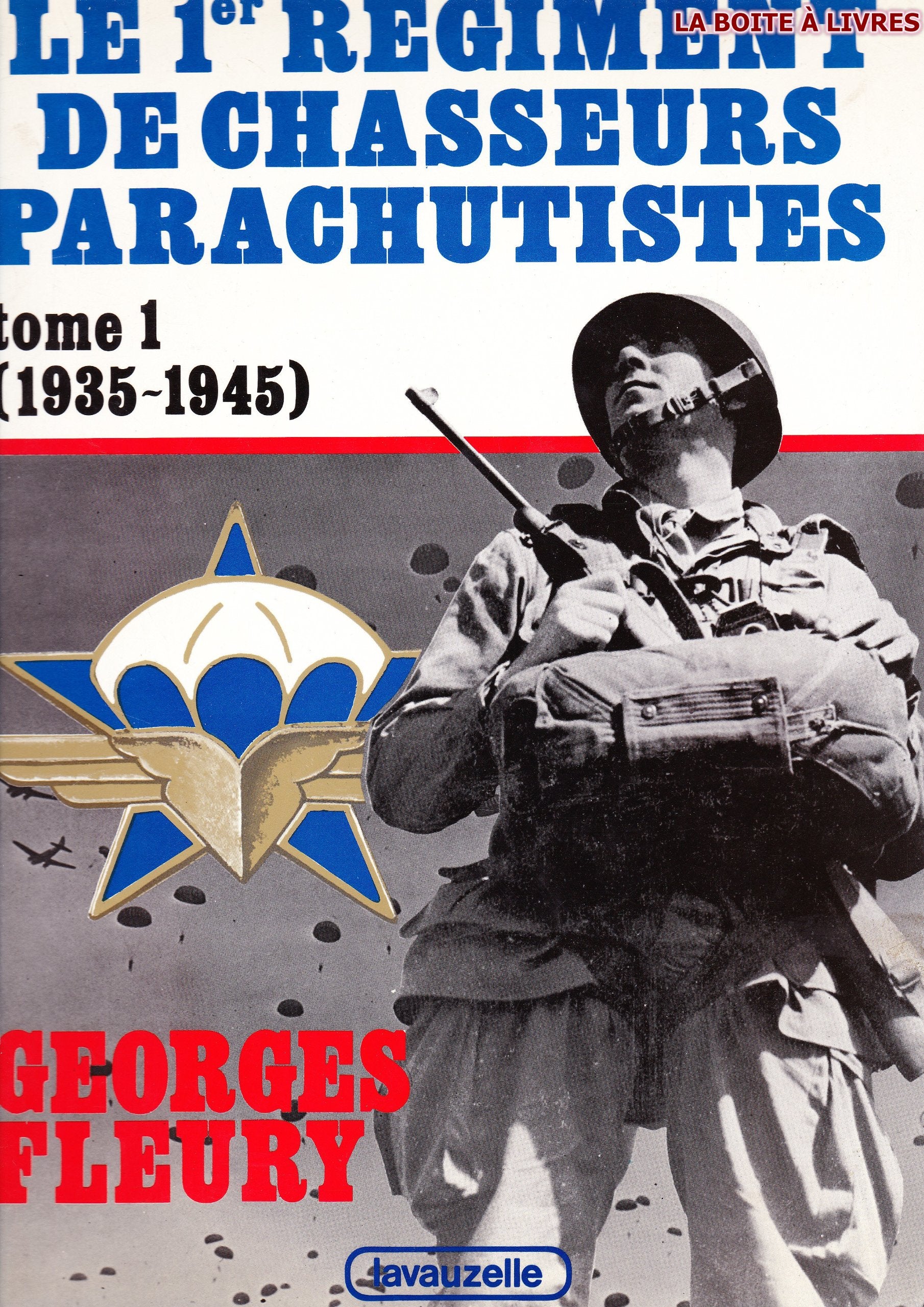 Le 1er Régiment de chasseurs parachutistes Books