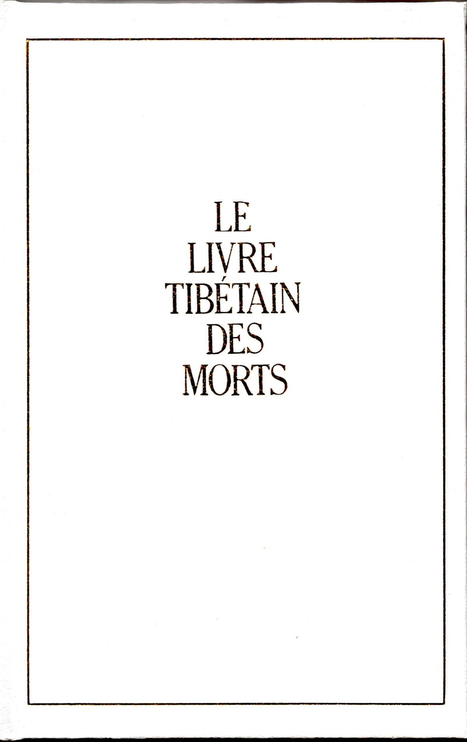 Le livre thibetain des morts Books