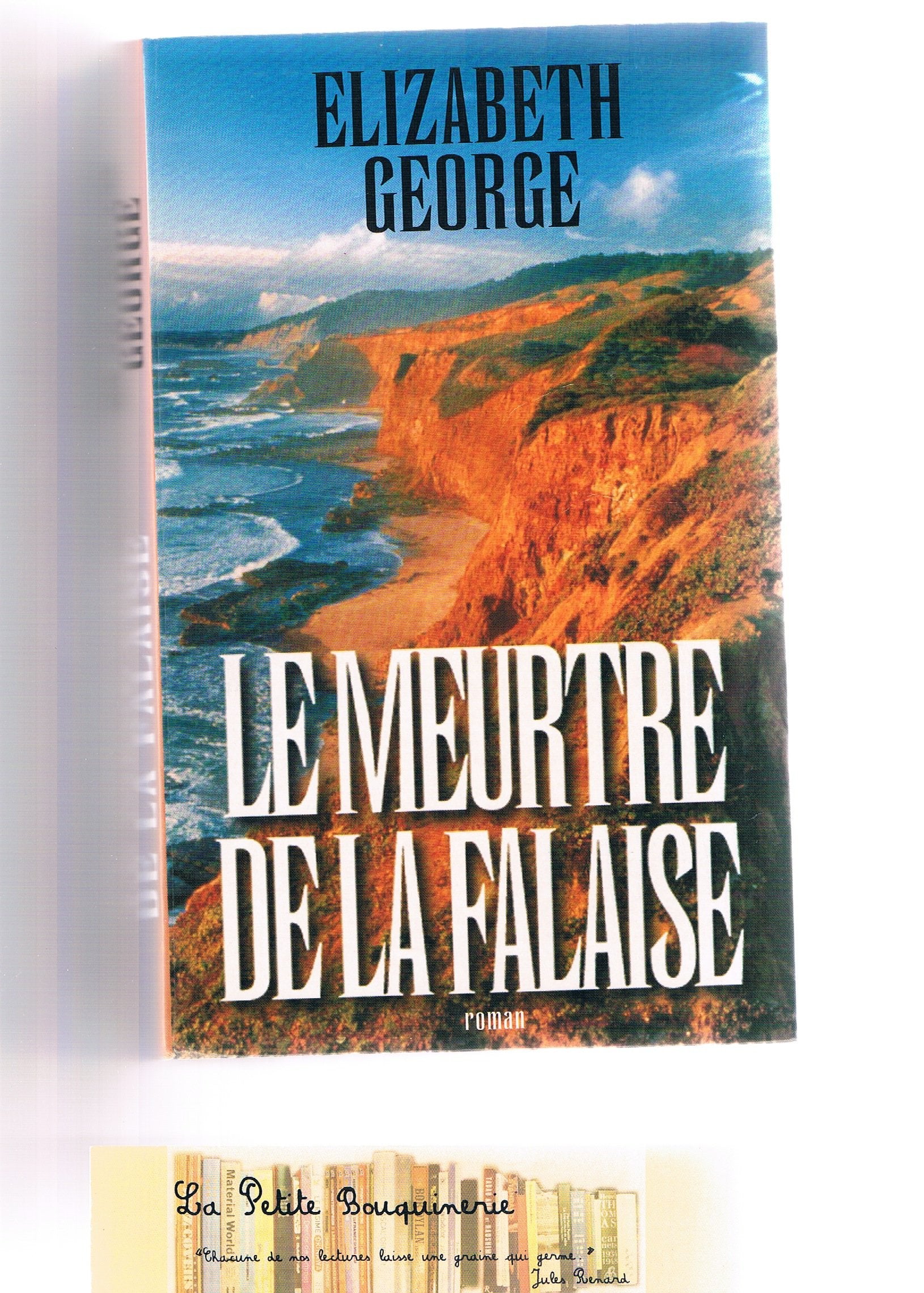 Le meurtre de la falaise by George, Elizabeth, Loubat-Delranc, Philippe book
