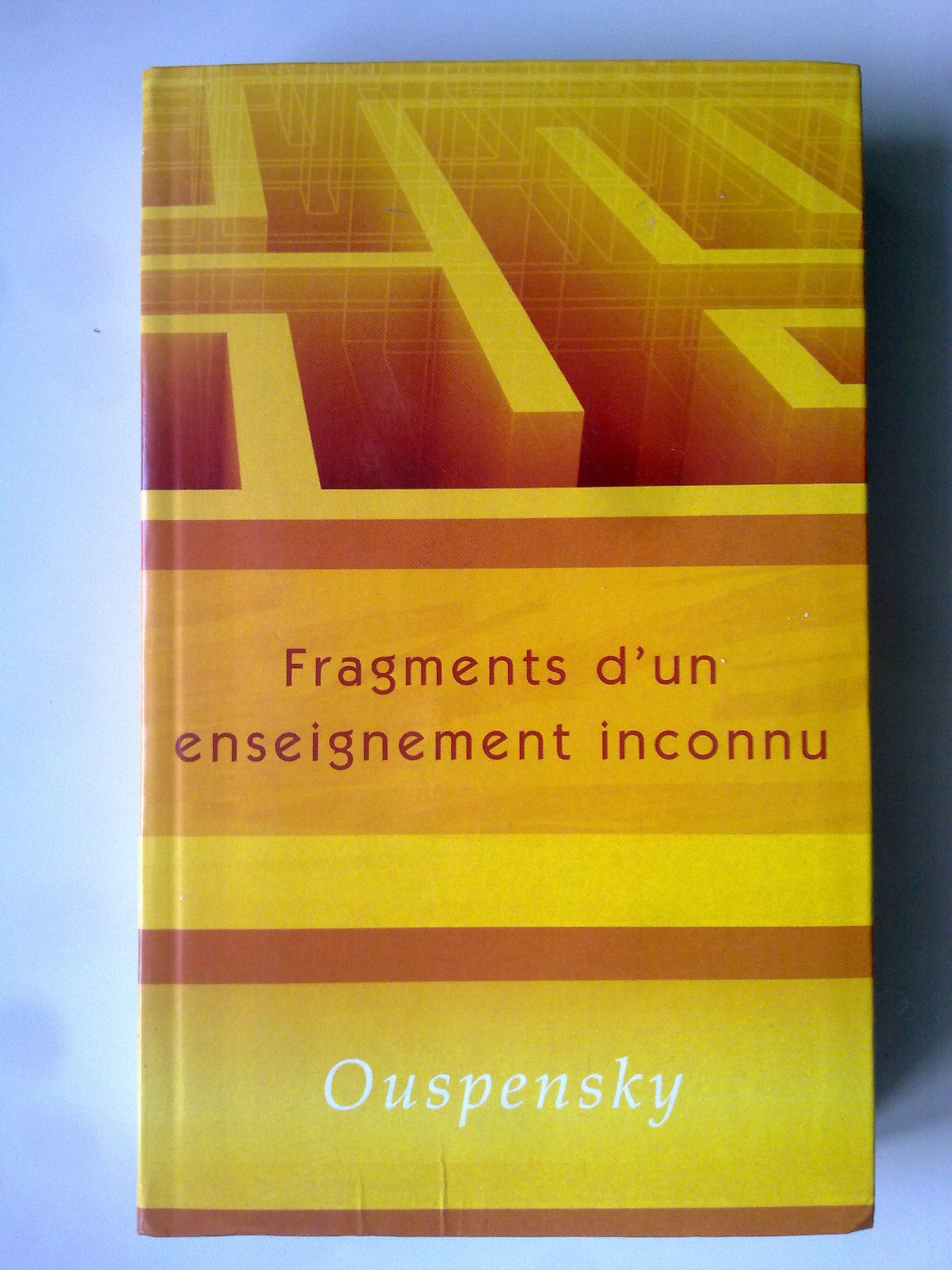 Fragments d'un enseignement inconnu book
