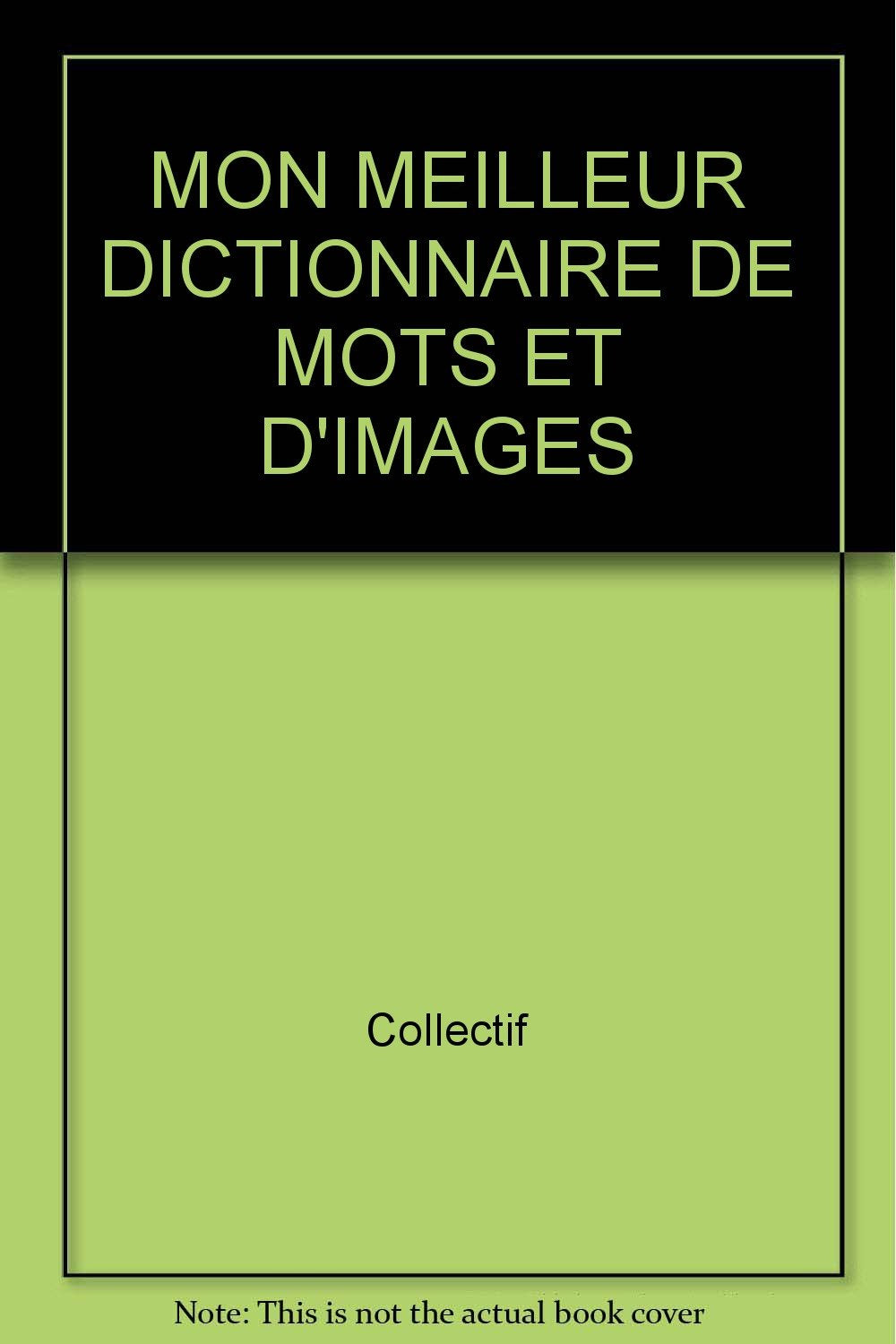 Mon Meilleur Dictionnaire De Mots Et D'Images book