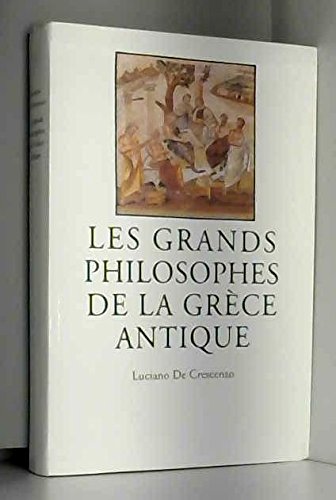 Les grands philosophes de la Grèce antique Books