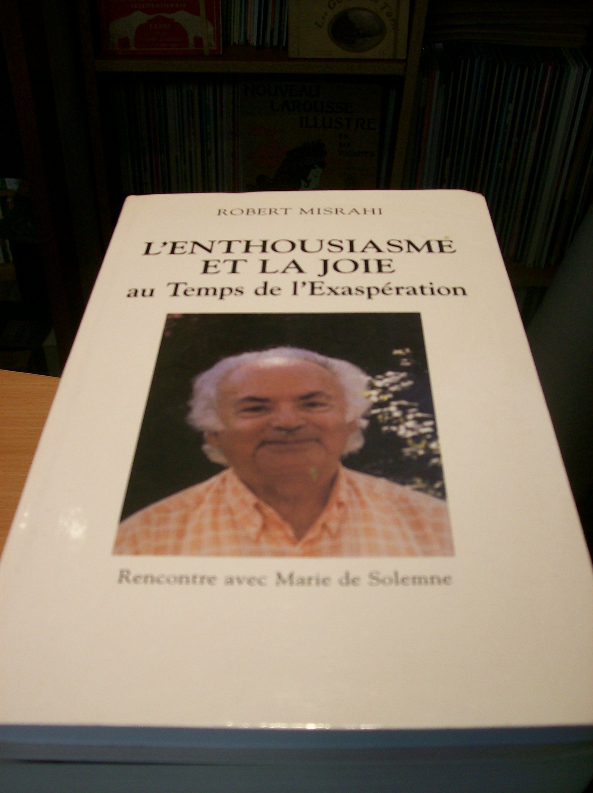 L'enthousiasme et la joie au temps de l'exaspération : Rencontre avec Marie de Solemne book