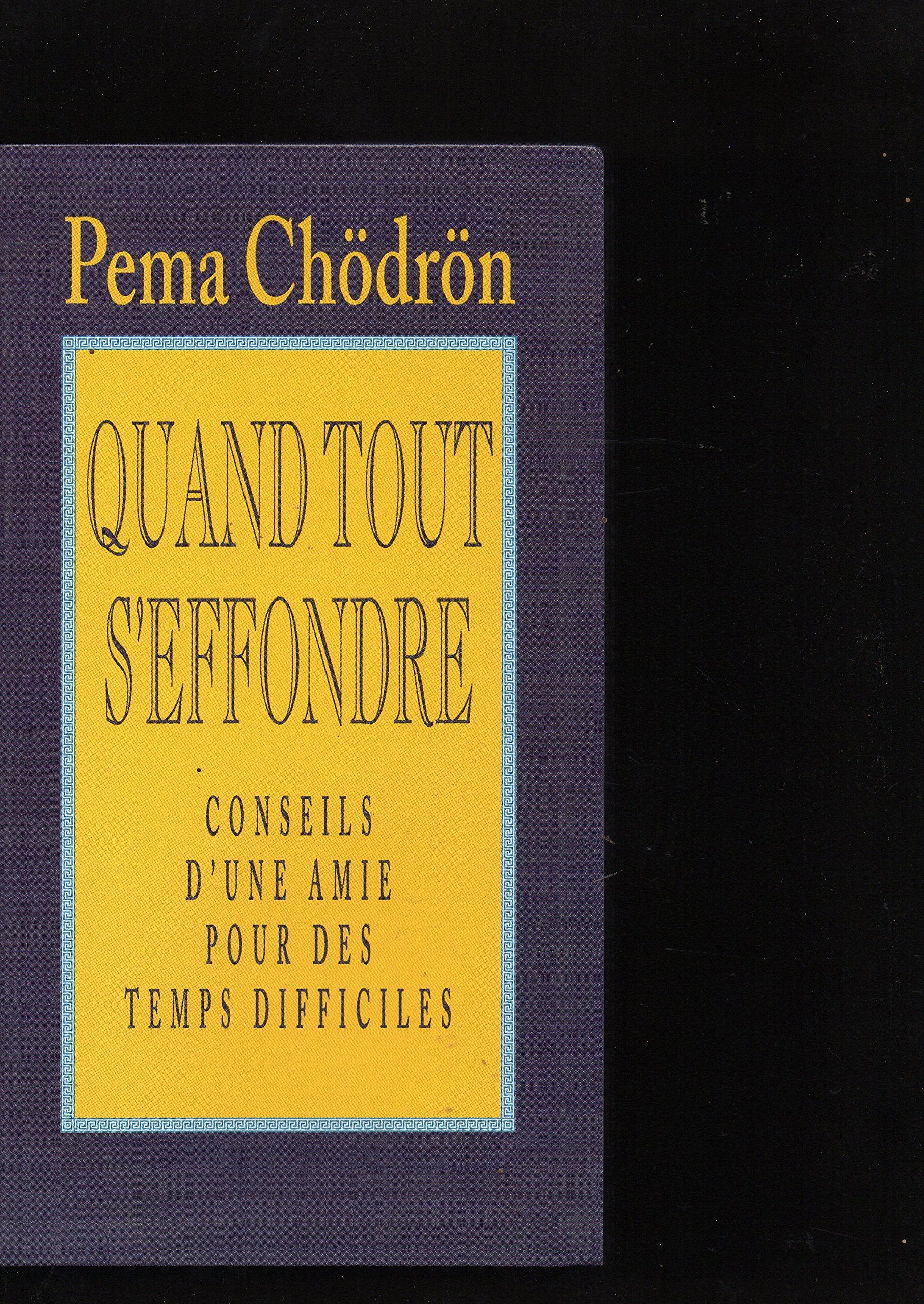 Quand tout s'effondre : Conseils d'une amie pour des temps difficiles Books
