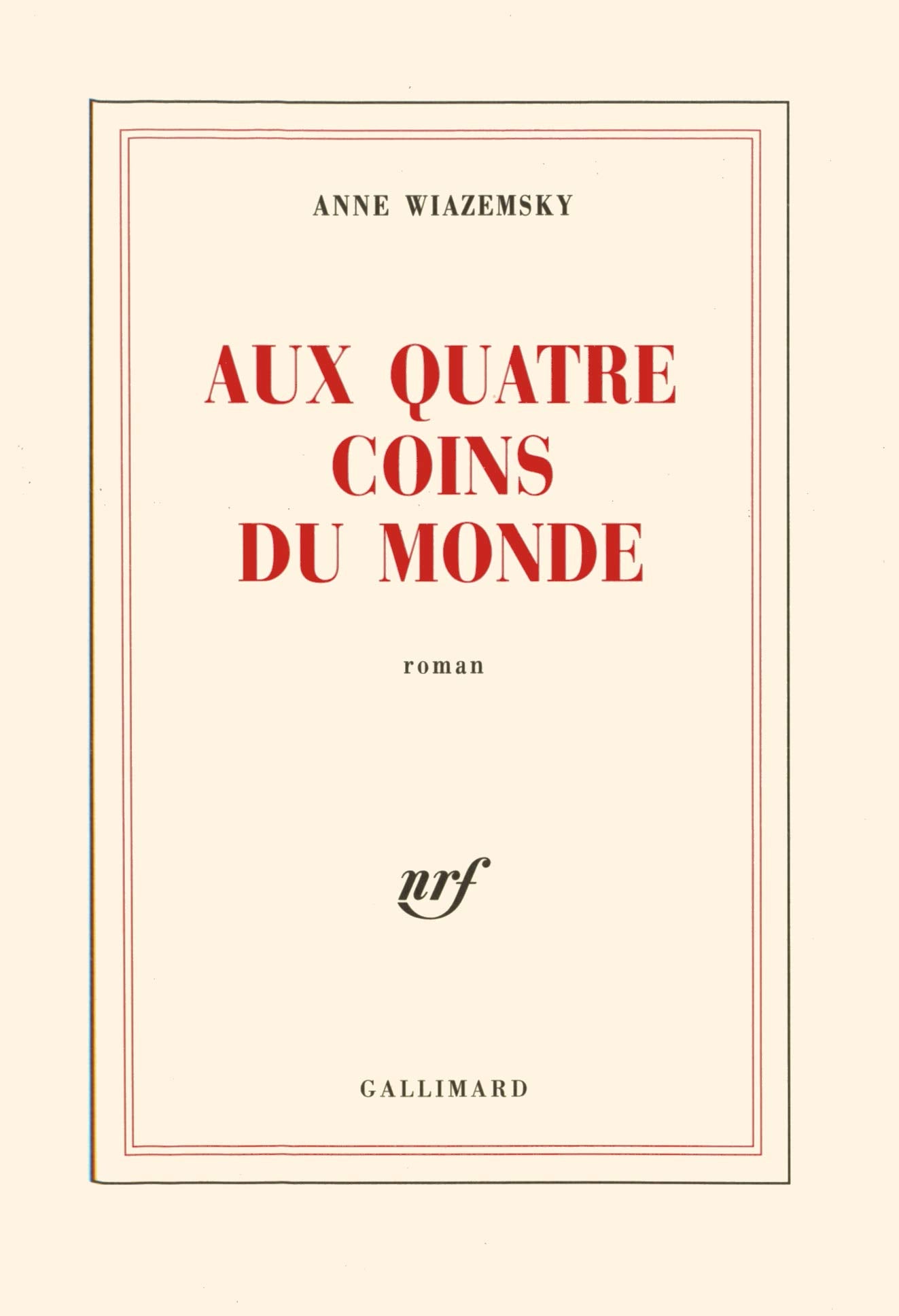 Aux quatre coins du monde Contemporary literature