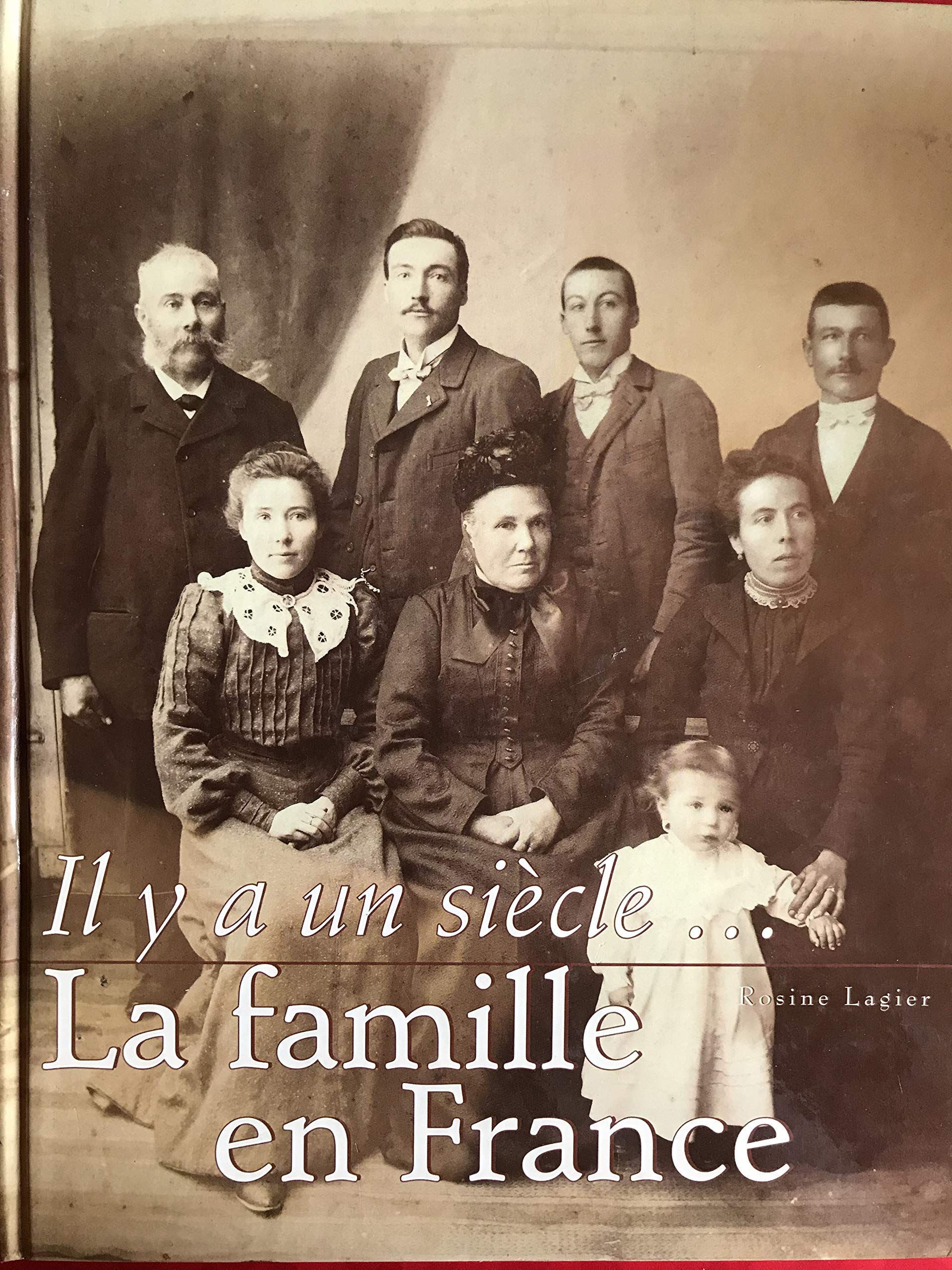 Il y a un siècle, la famille en France book