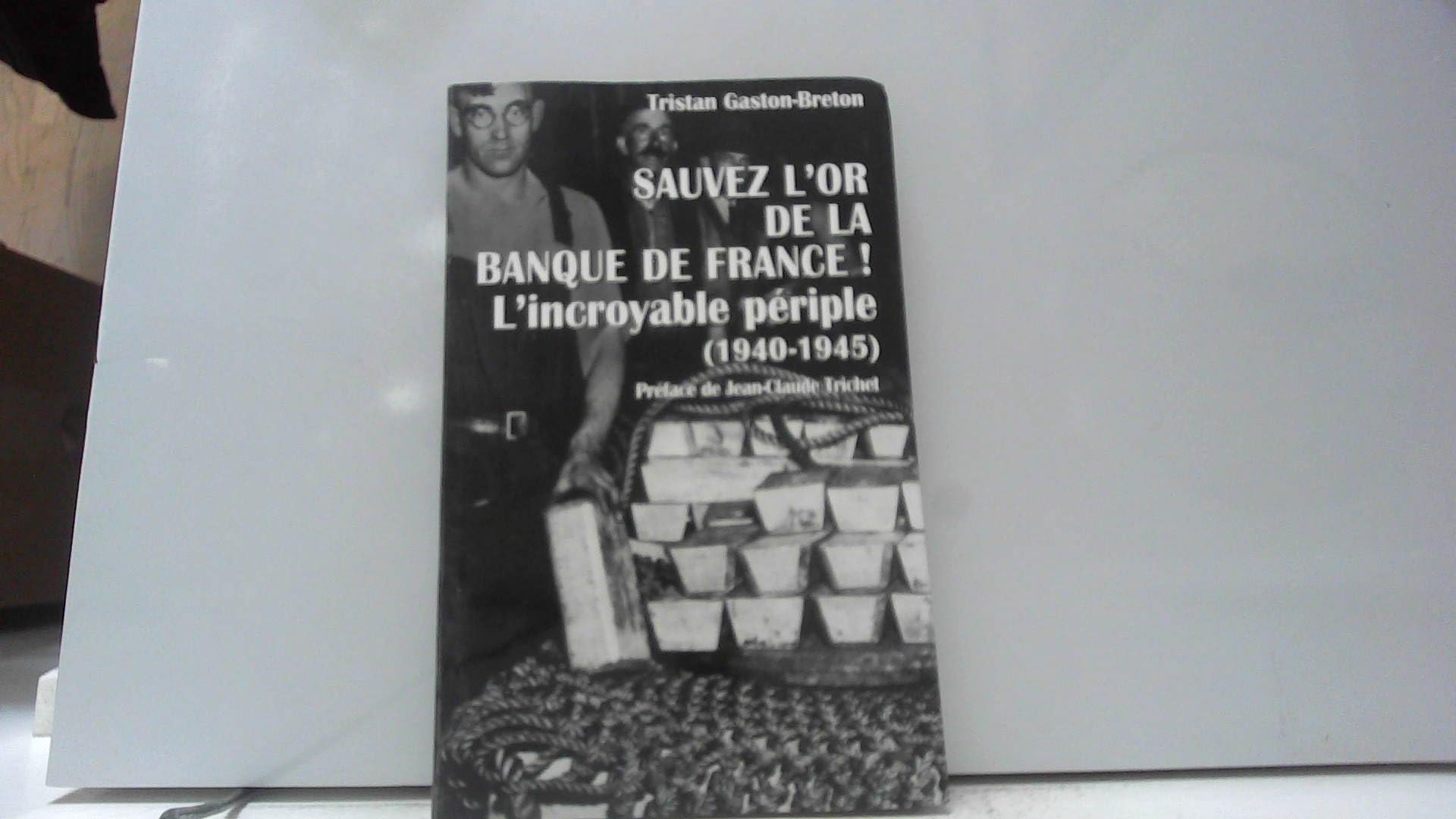 Sauvez l'or de la Banque de France ! : L'incroyable périple, 1940-1945 Books