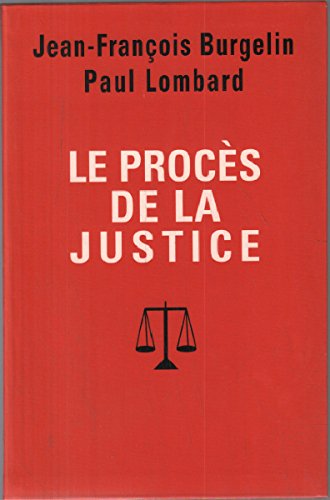 Le procès de la justice Books