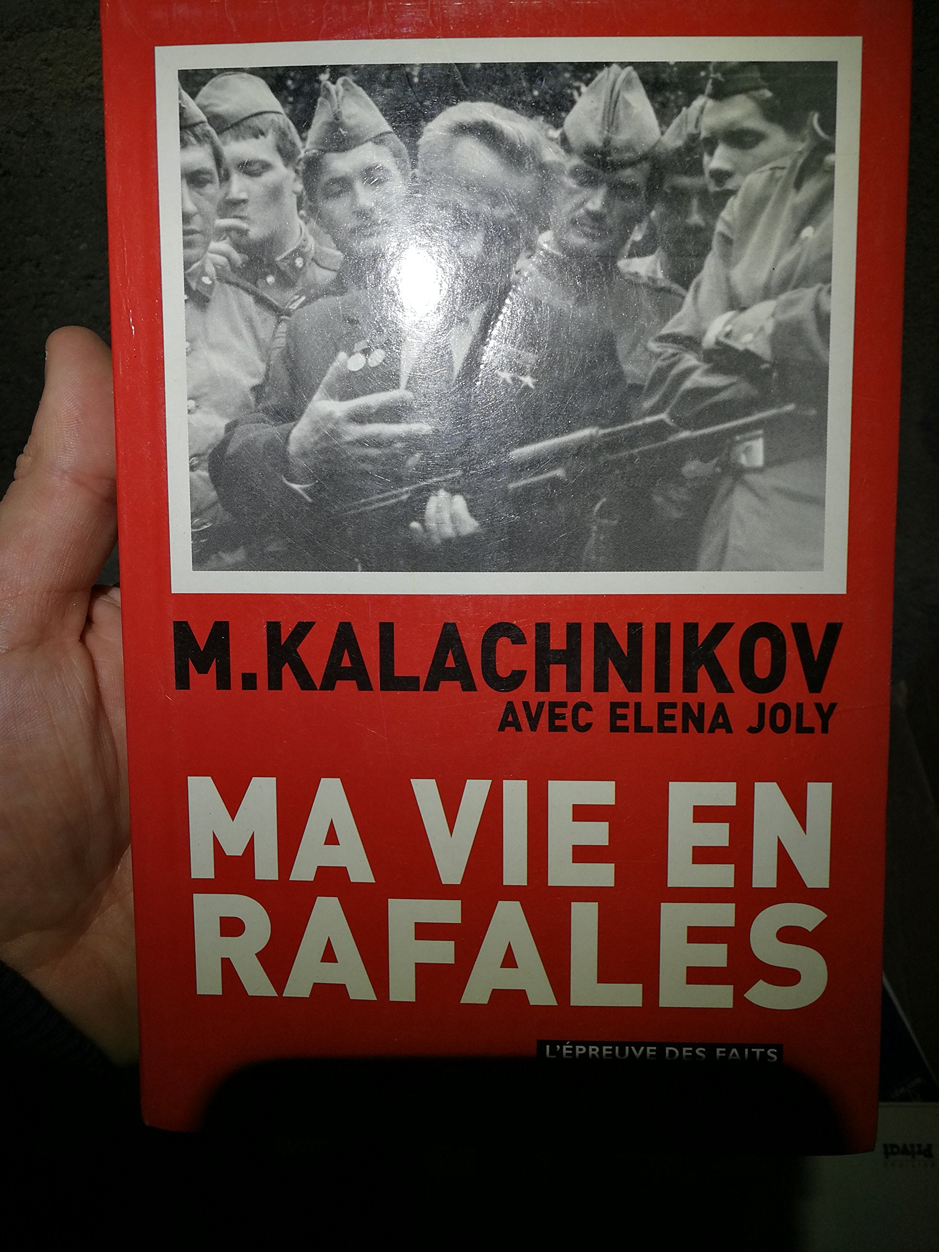 Ma vie en rafales book