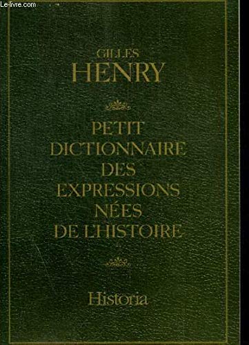 Les expressions qui sont nées de l'histoire Books