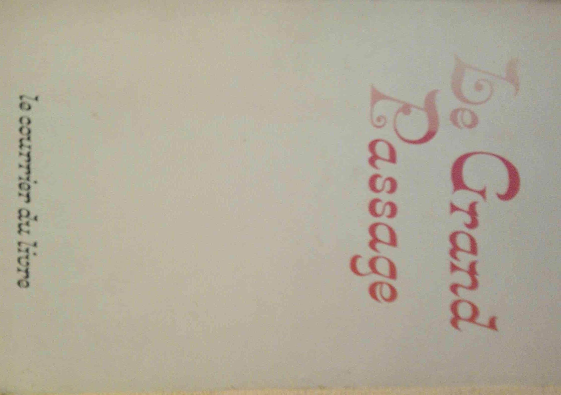 Le grand passage / mes expériences de dedoublement et de voyage hors du corps Books