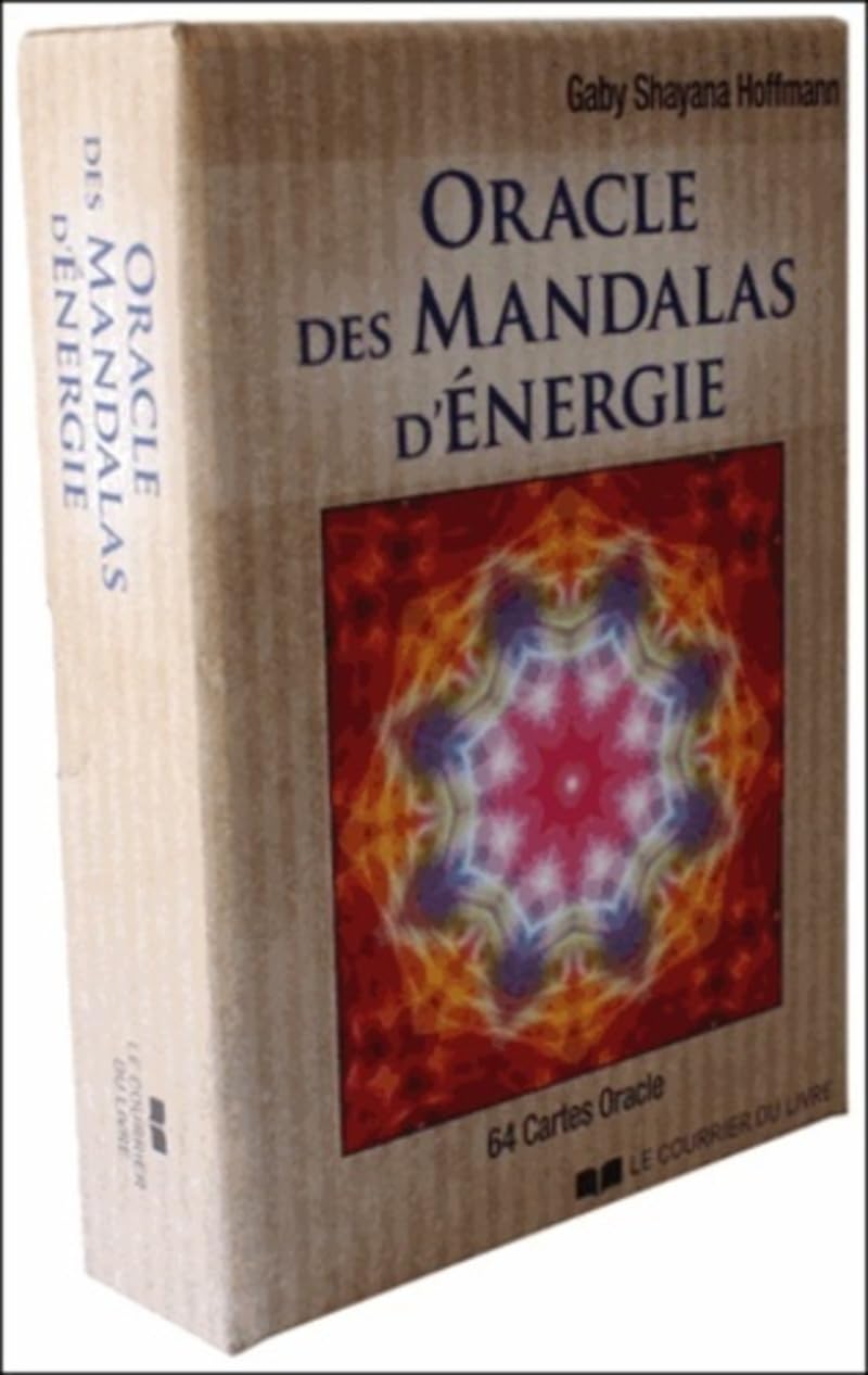 Coffret oracle des mandalas d'énergie: 64 Cartes Oracle Hobbies & Crafts