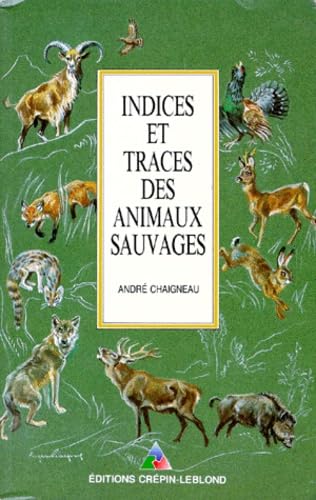 Indices et traces des animaux sauvages Books