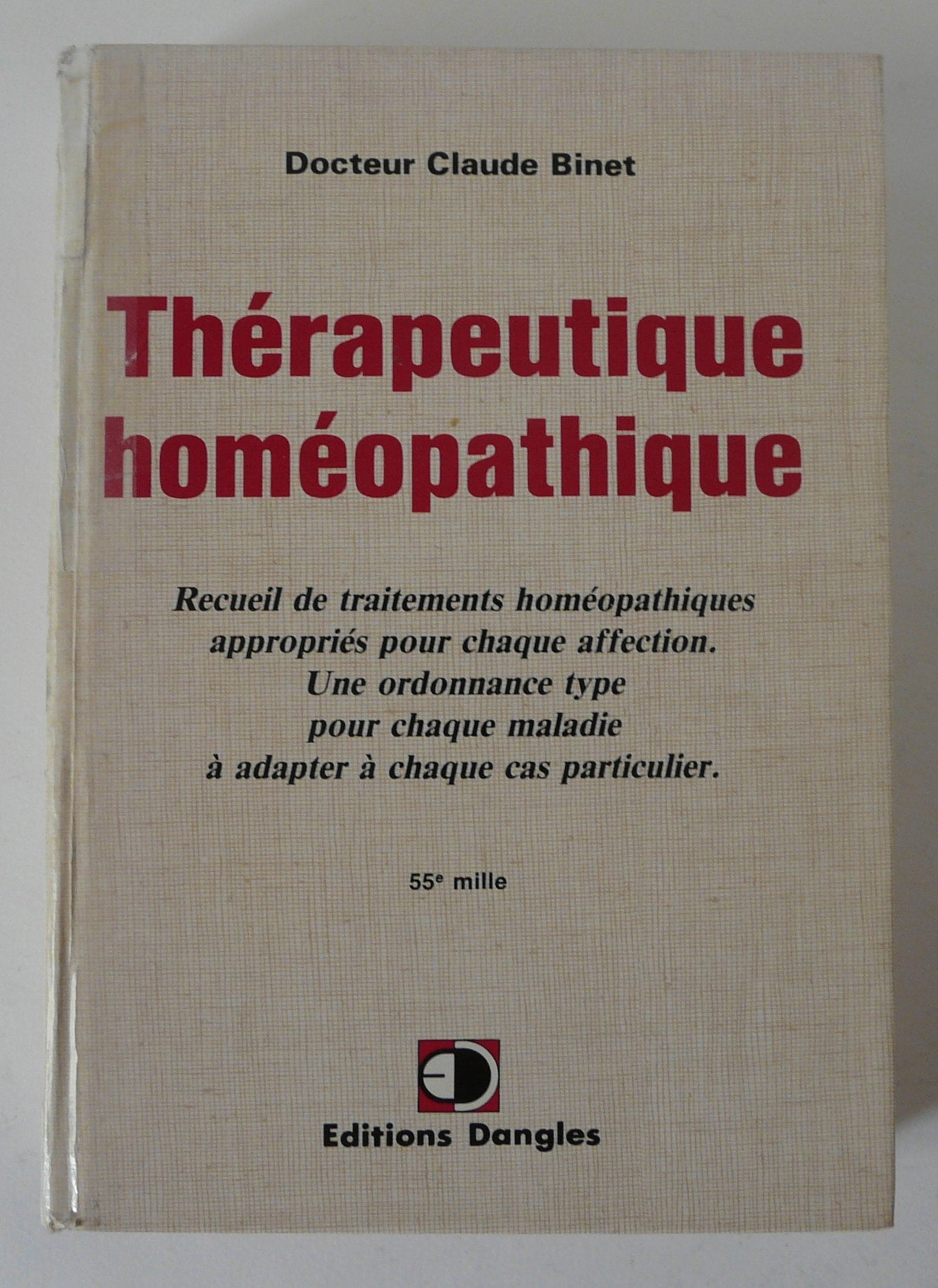 Thérapeutique hom opatique Books