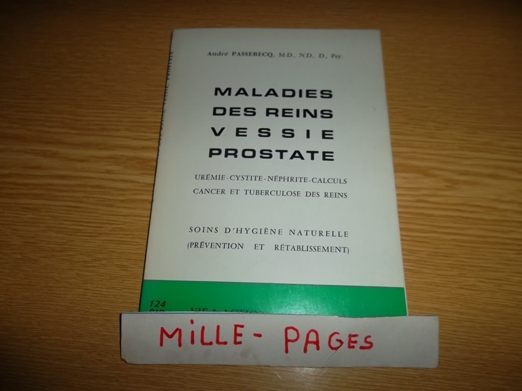 Traitements naturels des maladies des reins, vessie, prostate book