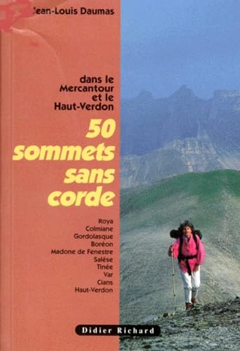 50 sommets sans corde, Mercantour et Haut-Verdon book