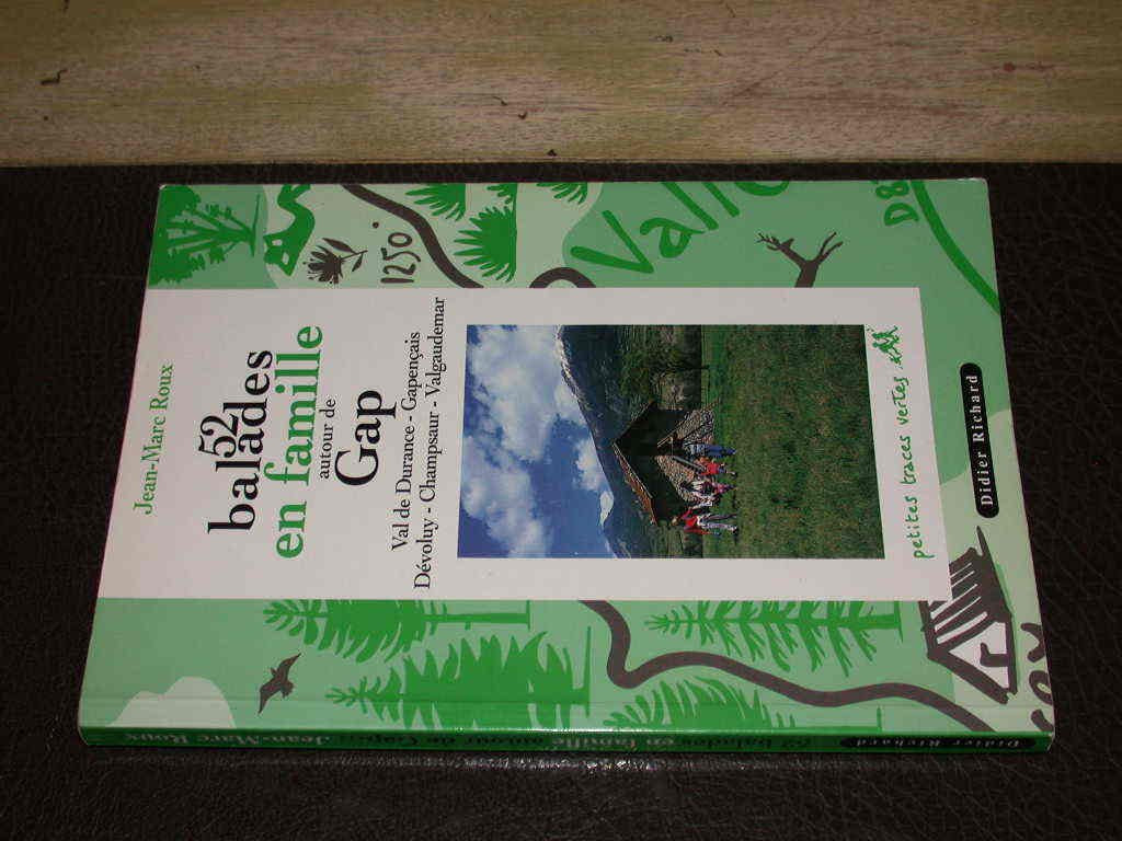 52 balades en famille à Gap book