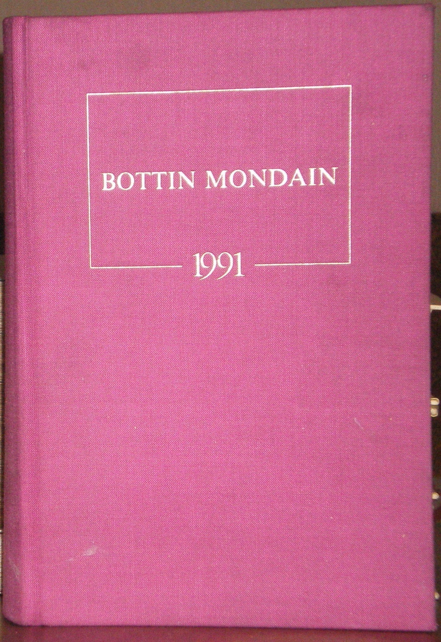 Bottin mondain 1991 010397 Books