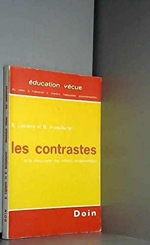 Les Contrastes et la découverte des notions fondamentales book