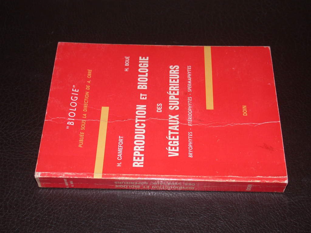 Reproduction et biologie des végétaux supérieurs book