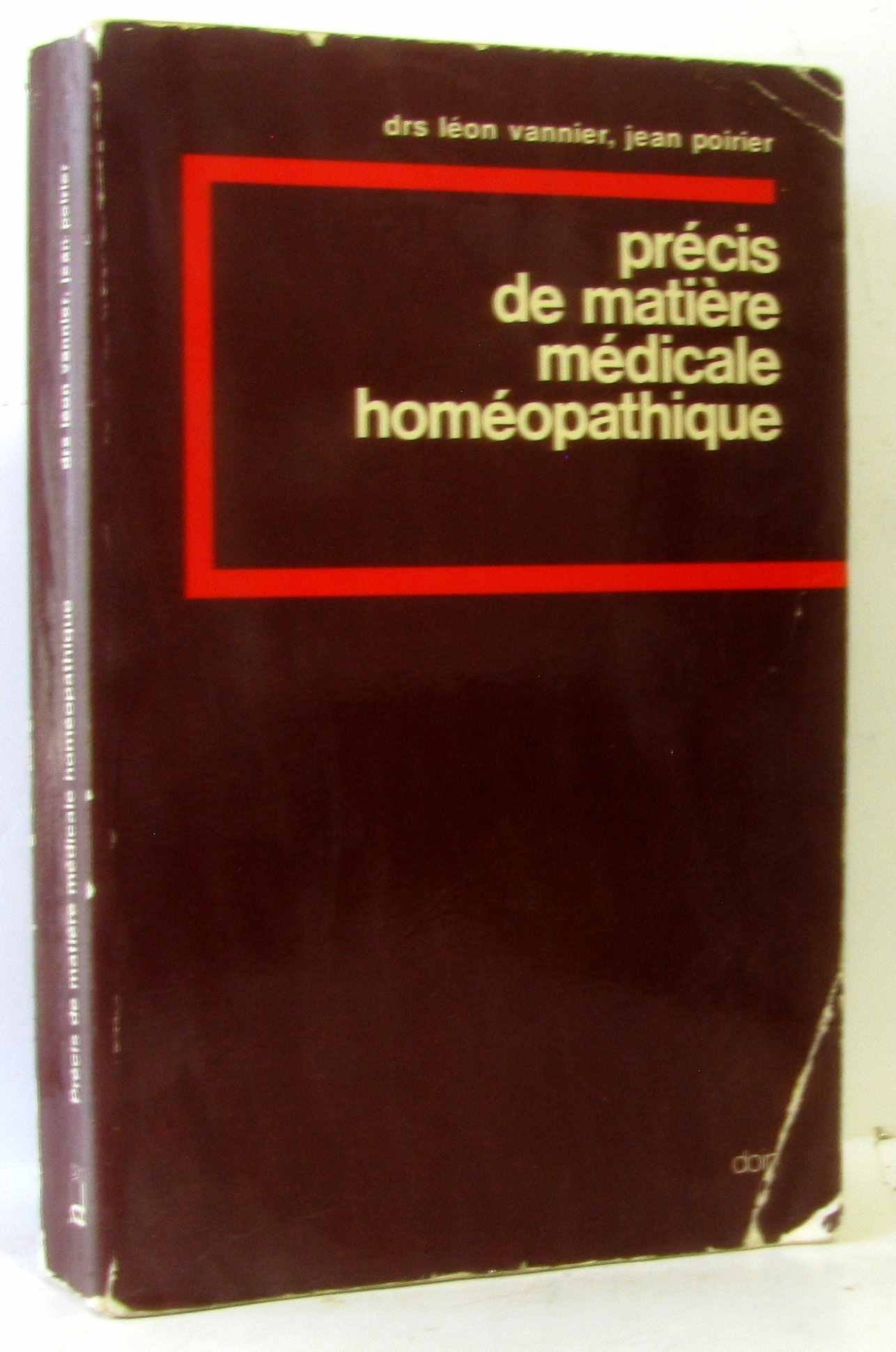 Precis de Matiere Medicale Homeopatique book