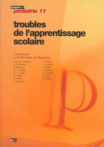 Troubles de l'apprentissage scolaire book