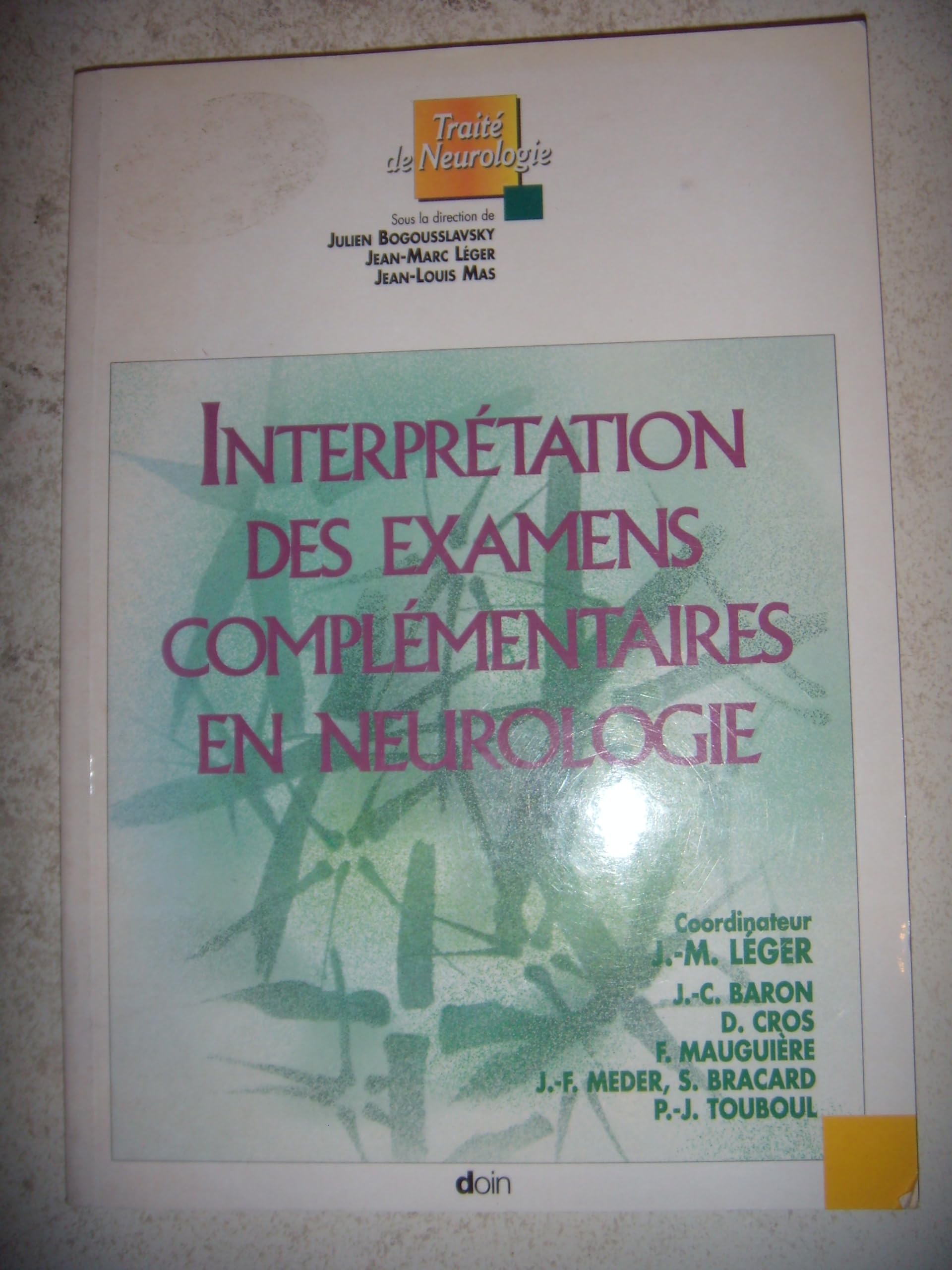 Interprétation des examens complémentaires en neurologie Books