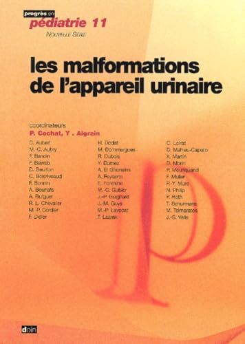 Les Malformations de l'appareil urinaire book
