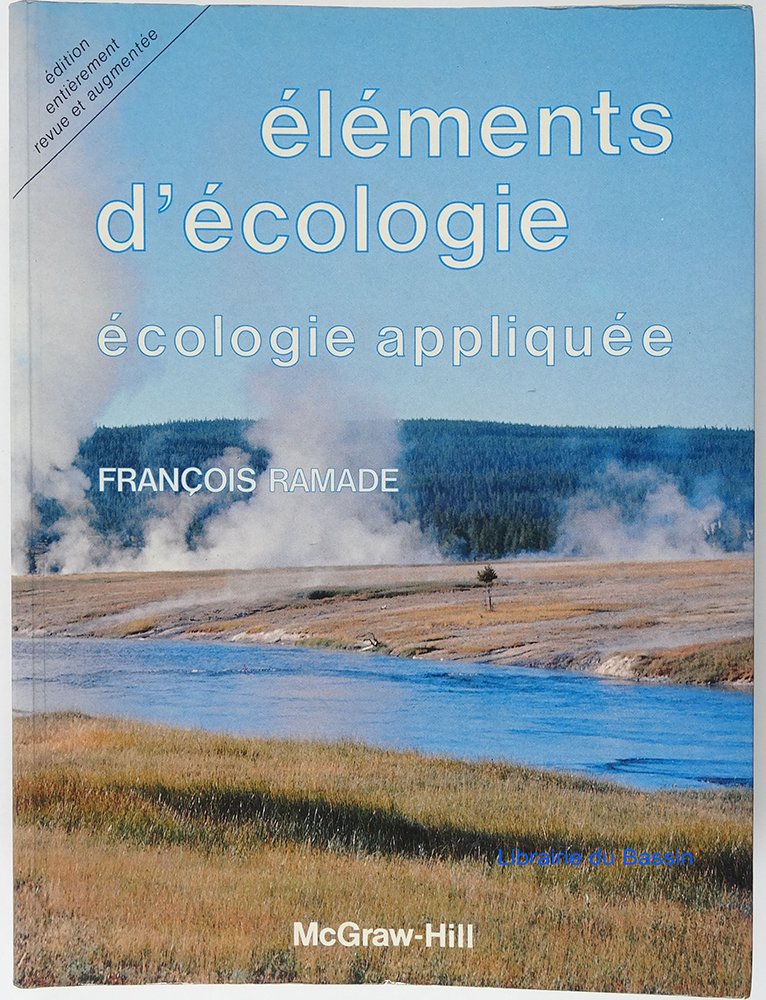 Eléments d'écologie appliquée : écologie appliquée book
