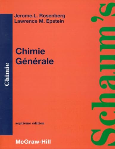 Chimie Generale. Cours Et Problemes, Septieme Edition book