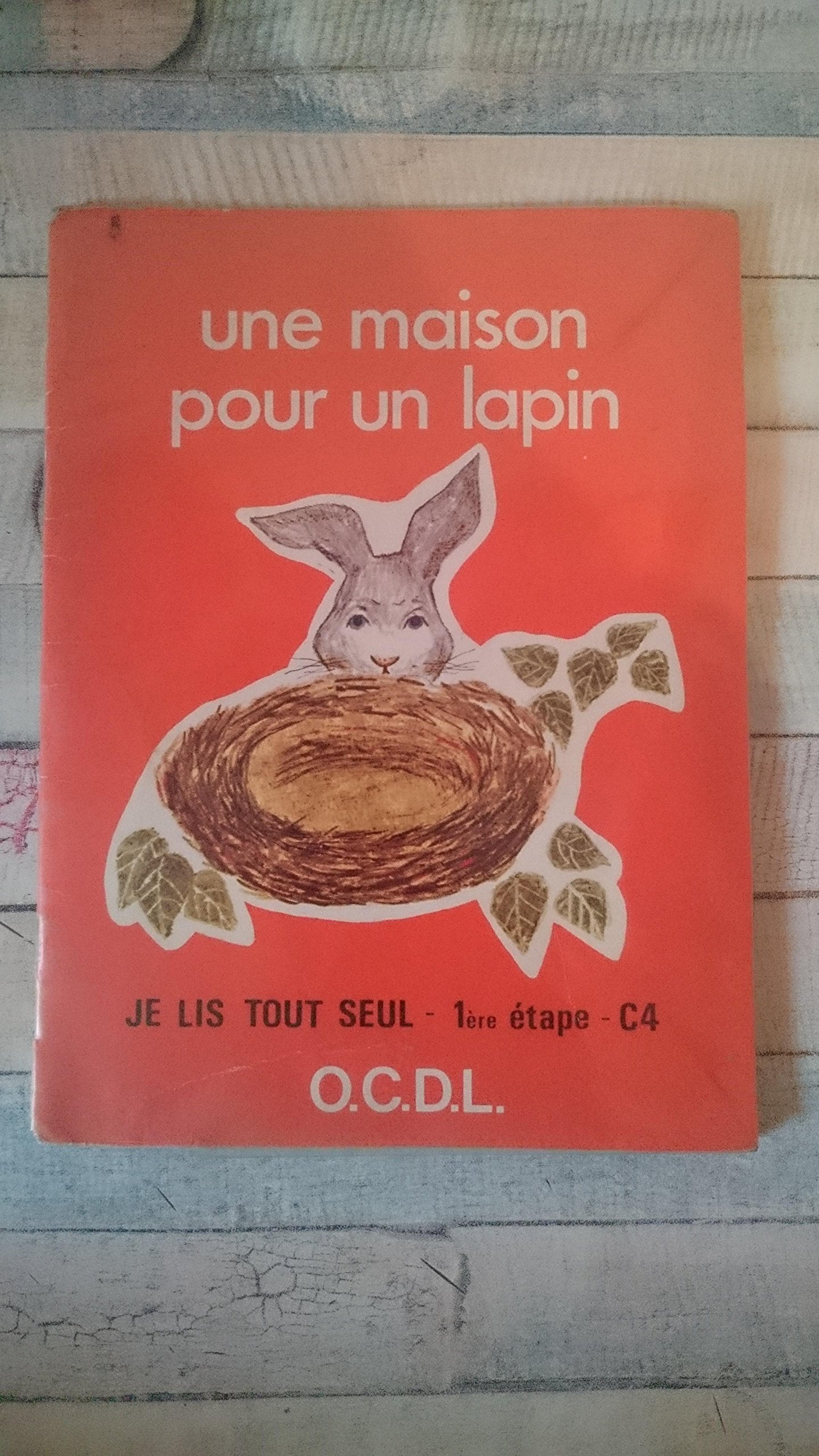LE COQ - REGARDE MOI - A L'ECOLE - UNE MAISON POUR UN LAPIN - 4 VOLUMES - 1ERE ETAPE - C1 A C4 book