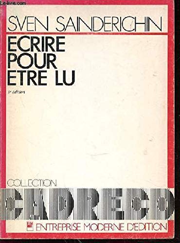 Écrire pour être lu Books