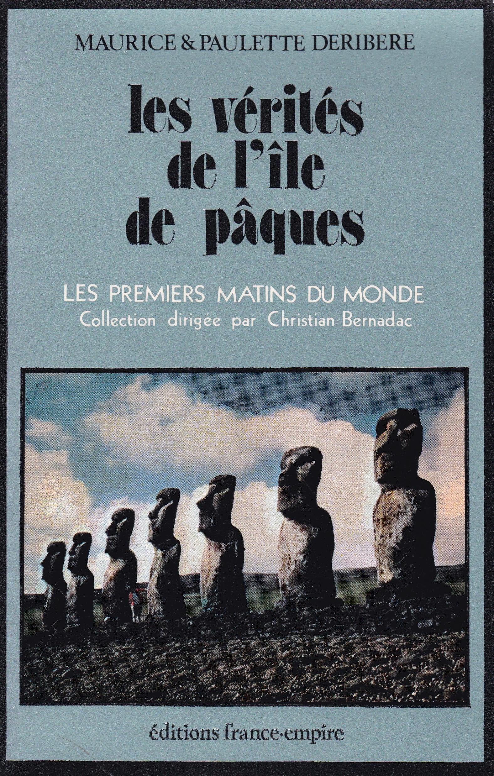 Les verites de l ile de paques Books