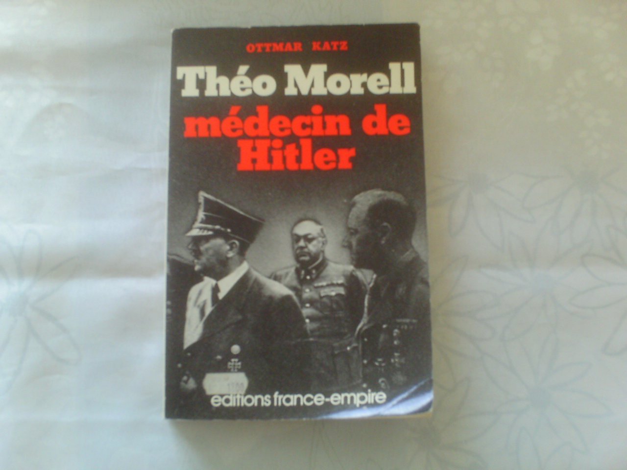 Product Image: THEO MORELL MEDECIN DE HITLER