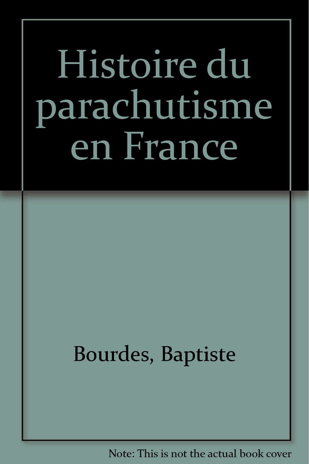 Histoire du parachutisme en France book