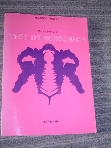 Manuel pratique du test de Rorschach book