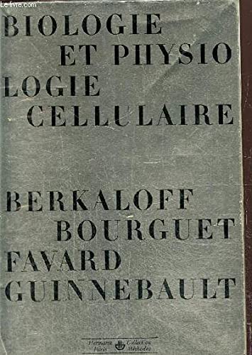 Biologie et physiologie cellulaire... Books