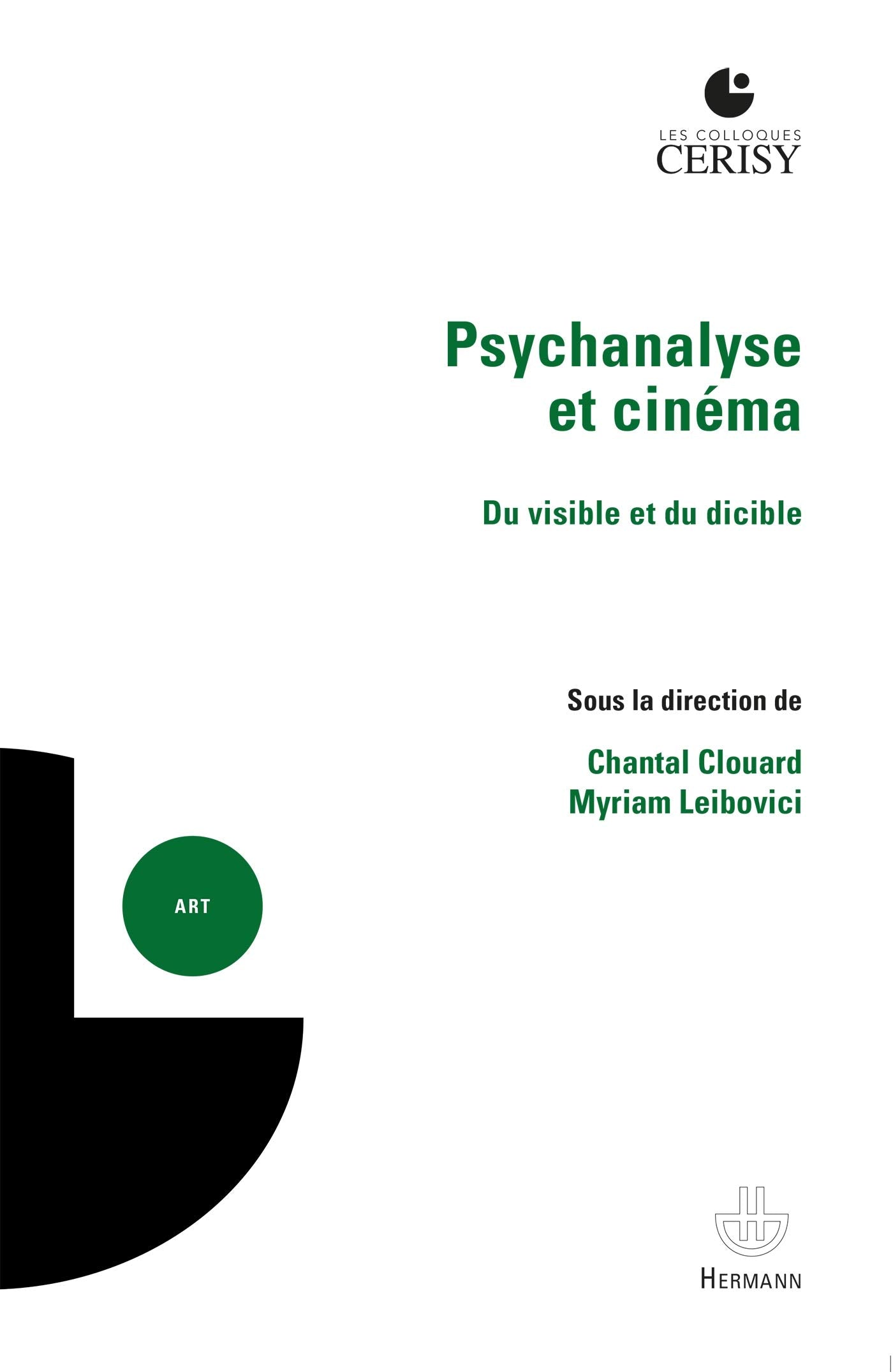 Psychanalyse et cinéma: Du visible et du dicible (HR.CERISY) Books