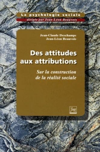 DES ATTITUDES AUX ATTRIBUTIONS T2 Books