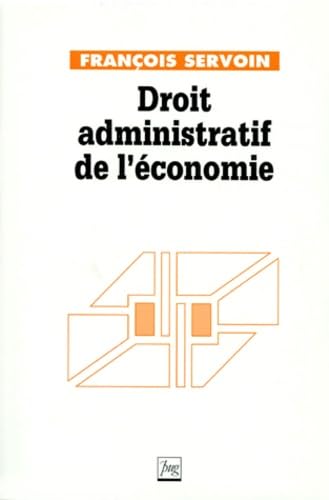 DROIT ADMINISTRATIF DE L'ECONOMIE Books
