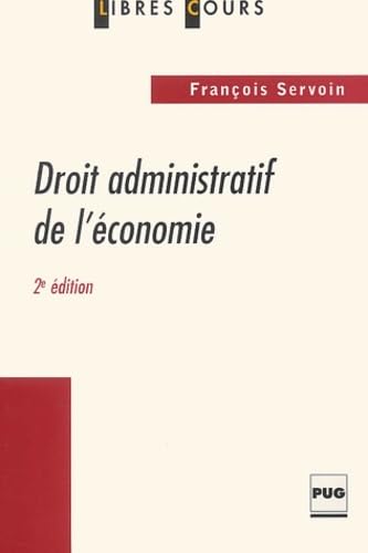 Droit administratif de l'économie book