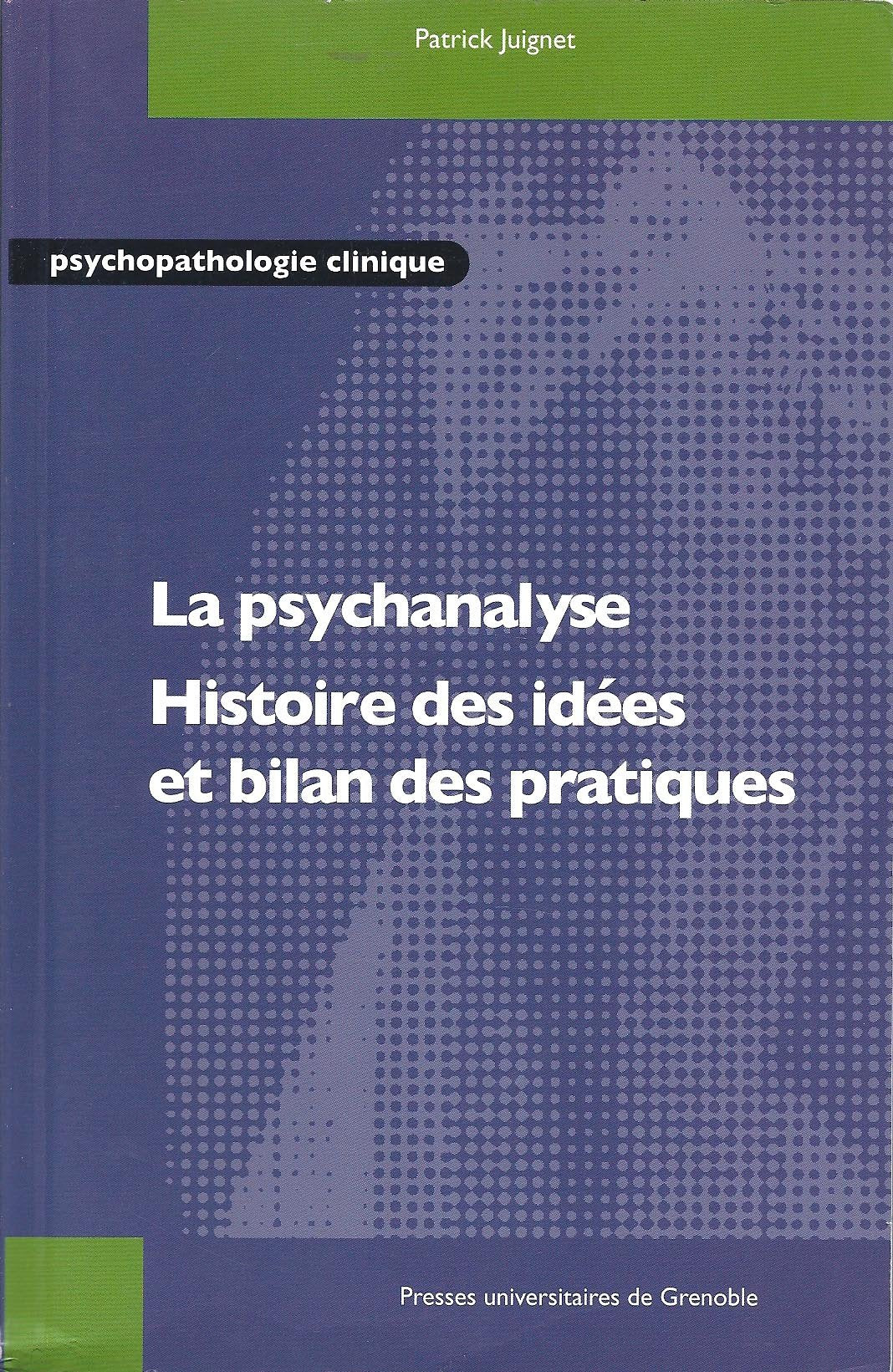 PSYCHANALYSE - HISTOIRE DES IDEES ET BILAN DES PRATIQUES: Histoire des idées et bilan des pratiques Books